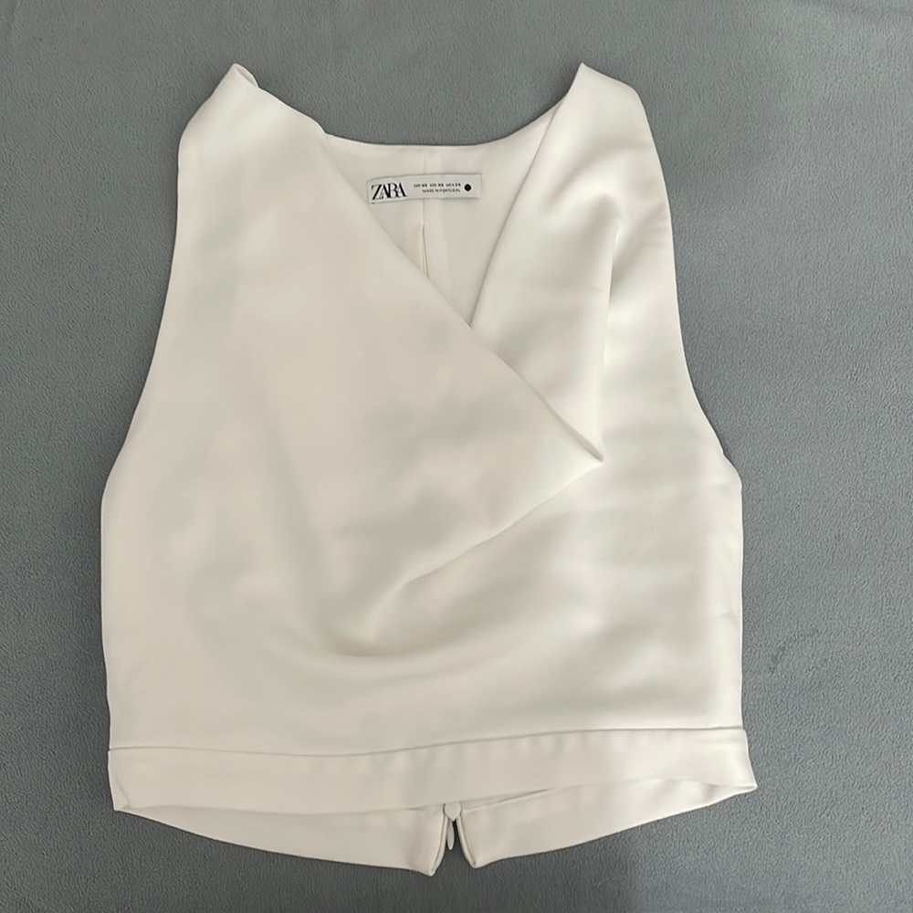 White Zara work shirt | Zara